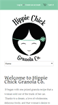 Mobile Screenshot of hippiechick-granola.com